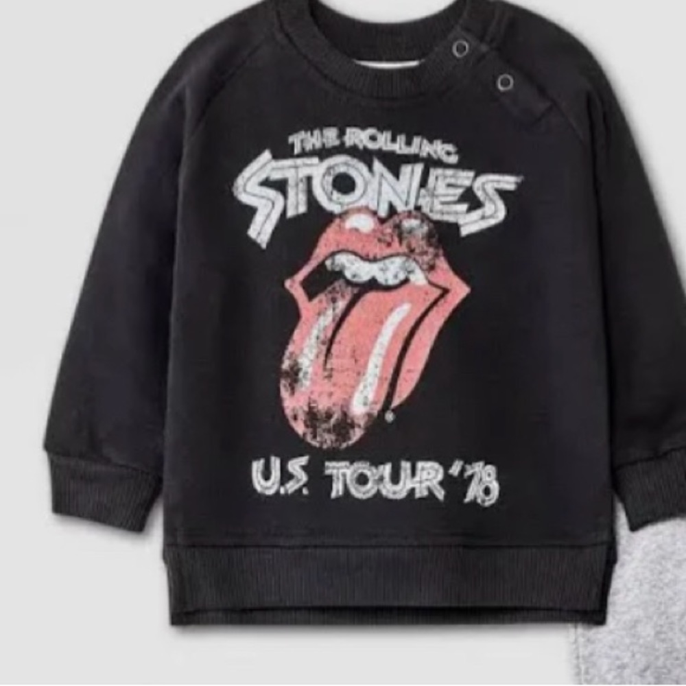 The Rolling Stones Sweatshirt - Black
